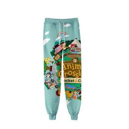 2020 Unisex Anime Animal Crossing Sweat Pants 3D Joggers Pants Trousers Men Women Clothing Hip Hop Pantalon Homme Sweatpants278t