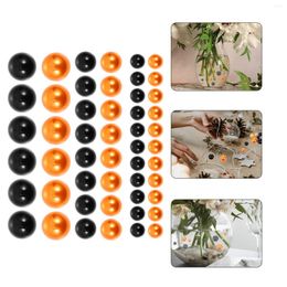 Vases 500pcs Floating Pearls Beads For Hole Pearl Vase Fillers Makeup Brushes Holder Wedding Dinning Center Of Tables