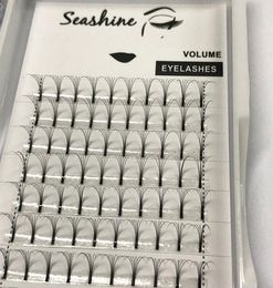 Seashine Beauty 6D High Quality Pre Made Fans Volume Eyelash Extensions Individual Eyelashes 1Piece CCurl 8-15mm Drop Shipping7329490