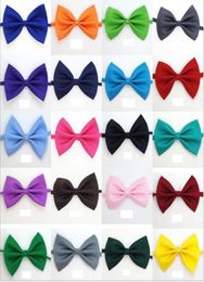 Christmas Dog Tie Adjustable Pet Grooming Accessories Rabbit Cat Dog Bow Tie Solid Bowtie Pet Dog Puppy Lovely Decoration Hallowen4221444