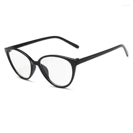 Sunglasses Frames Vintage Cat Eye Glasses Frame Women Eyeglasses Optical Clear Lens Anti Blue Light Eyewear Spectacle