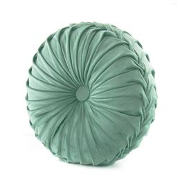 Pillow Waist Light Luxury Round Solid Color Throw Camping Wheel Sofa Car Chair Office