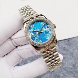 expensive Womens Designer Diamond Inlaid Clone Stainless Steel AAA Watch 31mm High Quality u1top Automatic Mechanical Classic Luxury Sport Sapphire Waterproof