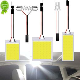 New 1x Car C10W C5W Led COB Bulb Festoon 31mm 36mm 39mm 42mm 5W5 T10 W5W COB LED For Auto Interior Reading Light Licence Plate Lamp