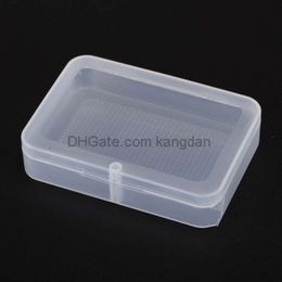 Rectangular Plastic Box High Quality Transparent Playing CARDS Plastic Box PP Storage Boxes Packing Case