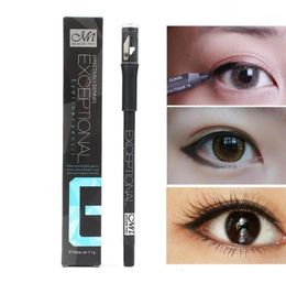 Menow Solid Eyeliner Pencil With Sharpener Waterproof Long Lasting Black Gel Soft Smooth Matte Eye Liner18447997