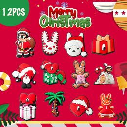 Shoe Parts Accessories Bad Bunny Charms Decoration For Clog Sandals Christmas Adts Kids Party Gift Favours Drop Delivery Otby8