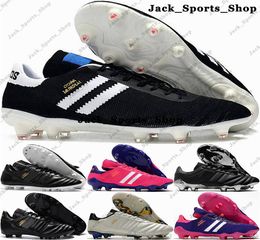 Soccer Shoes Soccer Cleats Size 12 Copa 70Y Copa Mundial 21 FG Football Boots Eur 46 70 Year Mens Sneakers Us12 Scarpe Da Calcio Us 12 Firm Ground botas de futbol 1624 Red