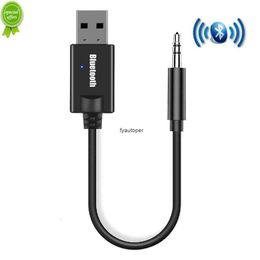New USB ChargerBluetooth Receiver Car Kit Mini USB 3.5MM Jack AUX Audio Auto MP3 Music Dongle Adapter for Wireless Keyboard FM Radio Speaker