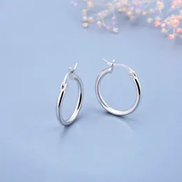 Hoop Earrings Ventfille 925 Sterling Silver Earring For Women Girl Man Gift Temperament Hipster Jewelry Drop Ship Wholesale