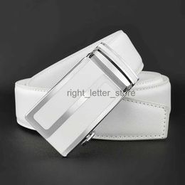 Belts Letter S White Leather Designers Belt High Quality Men Luxury Famous Young Cowskin Brand Jeans Casual Fashion Ceinture Homme YQ231026