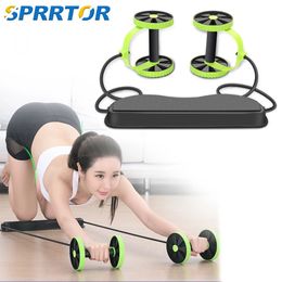 Sit Up Benches Wheel Abdominal Exercise Ab Wheel Equipment for Home Workouts Abdominal Trainer Body Muscles Core Workout 231025