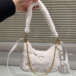 Re Edition bag winter plush designer bag Woollen cross body bags wool crossbody designer bags designer women bag pink handbag cute handbags lovely handbag