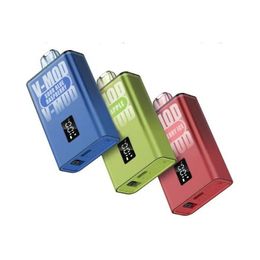 New Arrival Disposable Vape V-Mod 12000 Puffs Rechargeable E-Cigarettes Mesh Coil Portable Box with Digital Rube Display