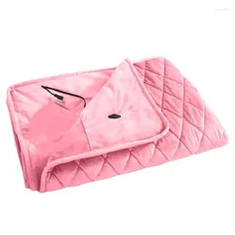 Blankets 5V USB Electric Blanket Powered By Power Bank Winter Bed Warmer Heated Body Heater Multifunction
