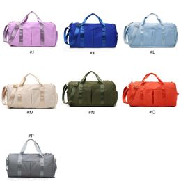 Womens Mens Yoga Bags Storage Travel Duffel Bag Luggage Casual Beach Adult Exercise Gym Fitness Packs Dry Wet Depart