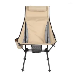 Camp Furniture Outdoor Camping Ultralight Fishing Portable Beach Chair Leisure Folding Without Pockets