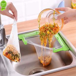 Triangular Sink Strainer Drain Suction Cup Rack Vegetable Fruit Drainer Basket Storage Shelf Sink Philtre Net Kitchen Supplies