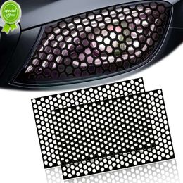 New Car Tail Light Honeycomb Sticker Hollow Protector Decals Auto Rear Lamp Decoration Wrap Film Sticker 48*30cm