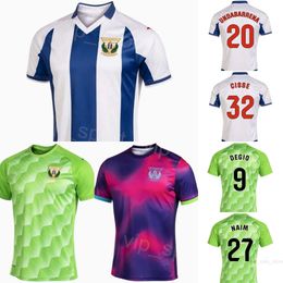 Club Leganes Soccer 13 Diego Conde Jerseys 15 Enric Franquesa 20 Iker Undabarrena 6 Sergio Gonzalez 2 Allan Nyom 19 Diego Garcia Football Shirt Kits 2023-24 Uniform