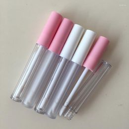 Storage Bottles Add Logo 2.5ml Empty Lip Gloss Tube Clear/Frosted Tubes Containers Mini Lipstick Refillable Lipgloss