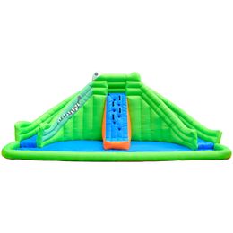 Inflatable Indoor Water Park Near Me with Dual Slides Rocky Mountain Ultra Croc Waterslide Castle For Kids Children Toys Playhouse Outdoor Play Fun Birthday Gifts