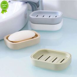 2-layers Soap Dish Plate Case Shower Drain Soap Box Portable Soap Holder Box Storage Container Dispenser Soap Rack For Bathroom