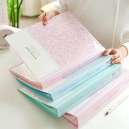 Filing Supplies 80 Pages Waterproof Multilayer Insert A4 File Folder Bag Document Organiser Bag Paper Storage Case Music Score Clip Pamphlet Box 231026