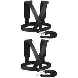 Resistance Bands 2pcs Weight Bearing Supporter Belt Professional Running Training Assist Band Equipment Vest Strap For Gym