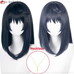 Catsuit Costumes 45cm Munakata Souta Cosplay Anime Suzume No Tojimari Blue Black/blue Grey Heat Resistant Synthetic Hair Wigs + Wig Cap