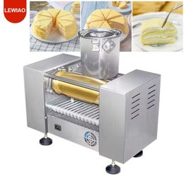 Commercial Use Thousand Layer Pancake Mini Mille Crepe Cake Machine Mango Durian Spring Roll Skin Crepes Making Maker
