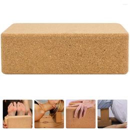 Yoga Blocks Cork Block Fitness Training Supply Nonslip Natural Dance Tool Dancing Used Brick Mats