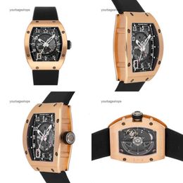 Mens Luxury Mechaical Richardmill Wrist Watches Wristwatches Rm005 Automatic Rose Gold Mens Date Ae Pg R7ES