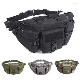 Waist Bags Mobile Climbing Belt Waterproof Nylon Men's Camouflage Hunting Phone Combat Hiking Tactical Pack Outdoor Bag