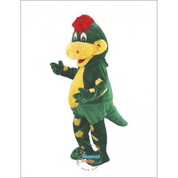 Halloween Cute Green Dragon Mascot Costume Cartoon Anime theme character Adult Size Christmas Carnival Birthday Party Fancy Outfit