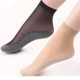 Sports Socks Spring Summer Breathable Soft Cotton Bottom Wicking Slip-resistant Short Sock High Quality Women Velvet Silk