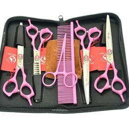 6.0 Inch Meisha Professional Japan Hair Scissors Kits With Comb Hairdresser's Barber Cutting Thinning Shears Salon Haircut Equipment