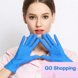 Classic Latex Nitrile Gloves 100pcs Non Sterile Multifunctional Household Cleaning Rubber Disposable Gloves Food Service Gloves