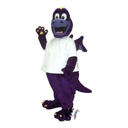 Halloween Cute Friendly Dragon Mascot Costume Cartoon Anime theme character Adult Size Christmas Carnival Birthday Party Fancy Outfit