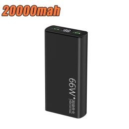 20000mah Power Bank 66W Super Fast Charging for Huawei P40 Powerbank Portable Charger External Battery for iPhone Xiaomi Samsung