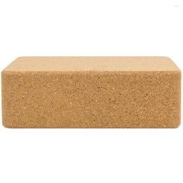 Yoga Blocks Cork Block Dancing Training Brick Used Strap Mat Equipment Tool Nonslip Natural