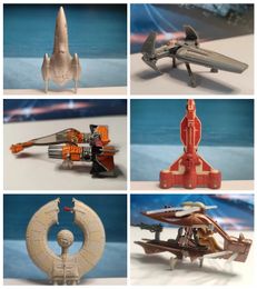 Diecast Model Spaceship Fighter F Alloy Diecasting Starship Battleship Aviation Model Movie Peripheral Toy Collection Model 231026