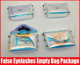 Eyelashes Packing Boxes Gift box Lashes Package Storage Cases Makeup Cosmetic Case Mink False Eyelash Bag3001775