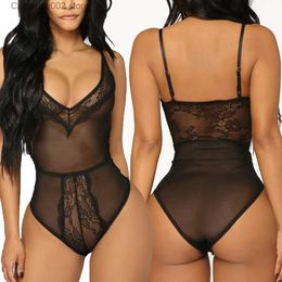 Sexy Set Bodysuits For Women Sexy Lace Dress Babydoll Underwear Nightwear Bodysuit Sexy lingerie Women Sexyporn-body Lingerie Women T231027