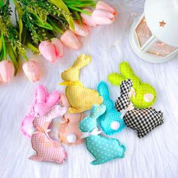 Party Decoration 1pc Easter Cotton Ornaments Pink Yellow Blue Fabric Pendants For Home Kids Gifts/Crafts Supplies