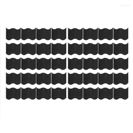 Garden Decorations 40 Pack Lawn Edging Border Plastic Palisade Fence DIY Decorative