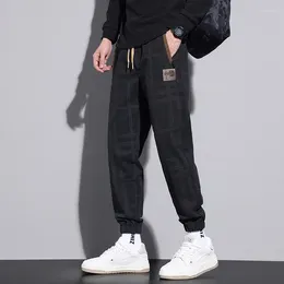 Men's Pants For Sanitary Thick And Loose Fitting Quick Drying Winter Cropped Sports Work Casual