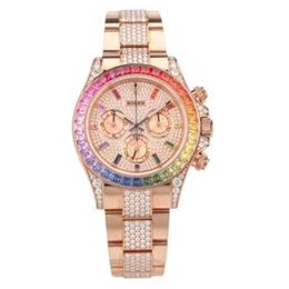 Luxury Watches Rolaxs Diamond Wristwatch Automatic Mechanical Function Business Watch 116595RBOW0002 not worn Cosmic Metre Type Ditona Rose Gold Original WN-8BZ4