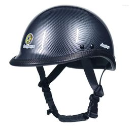 Motorcycle Helmets Scooter Open Face Half Helmet With Visor UV Goggles Retro Vintage Style Unisex Jet Capacete Casque Moto