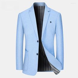 Men's Suits Western Suit For Male Spring Commerce Casual Korea Style Blazers Men Wedding Jackets Coat Tops D106